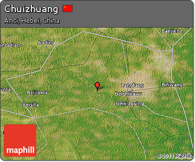 Satellite 3D Map of Chuizhuang