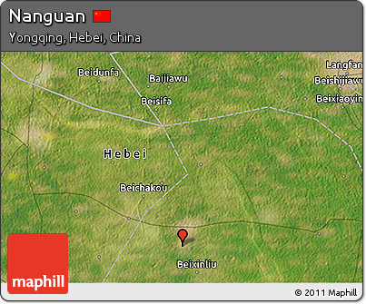Satellite 3D Map of Nanguan