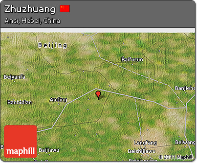 Satellite 3D Map of Zhuzhuang