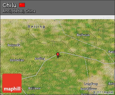 Satellite 3D Map of Chilu