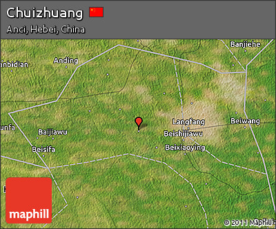 Satellite 3D Map of Chuizhuang