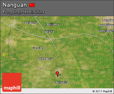 Satellite 3D Map of Nanguan