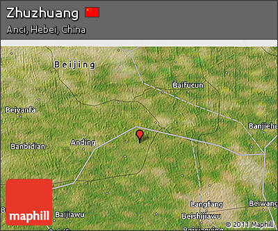 Satellite 3D Map of Zhuzhuang