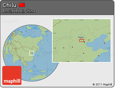 Savanna Style Location Map of Chilu