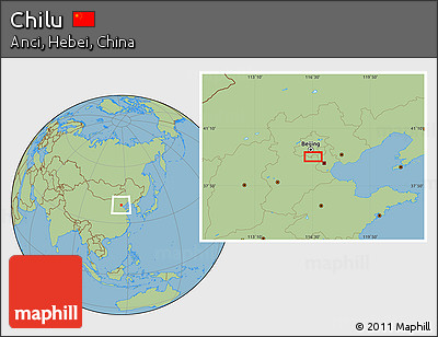Savanna Style Location Map of Chilu