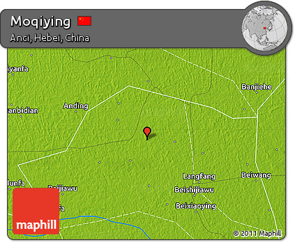 Physical Map of Moqiying