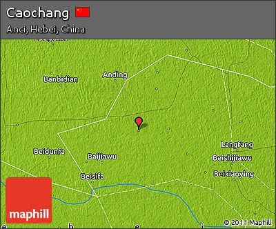Physical Map of Caochang