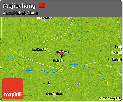 Physical Map of Majiachang