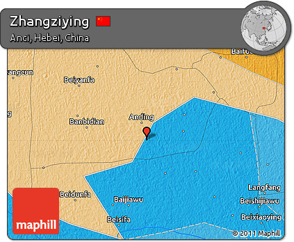 Political Map of Zhangziying