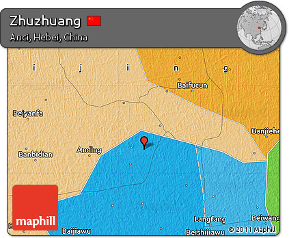 Political Map of Zhuzhuang