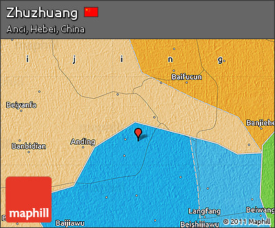 Political Map of Zhuzhuang