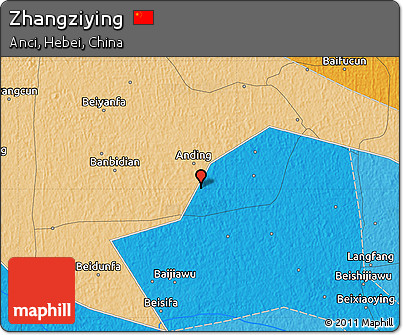 Political Map of Zhangziying