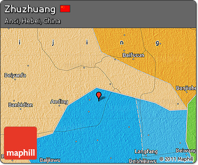 Political Map of Zhuzhuang