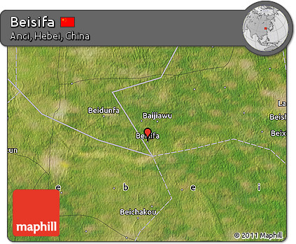Satellite Map of Beisifa