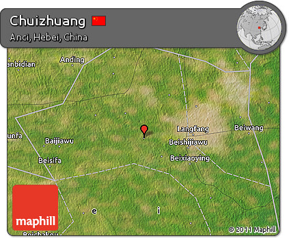 Satellite Map of Chuizhuang