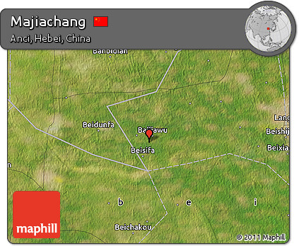 Satellite Map of Majiachang
