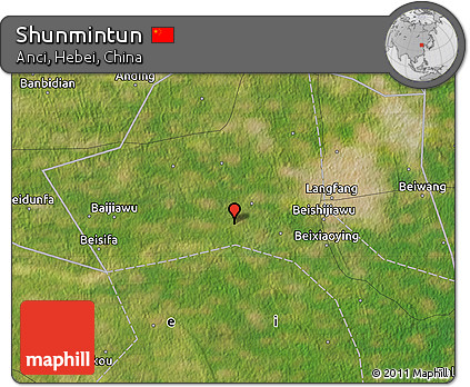 Satellite Map of Shunmintun