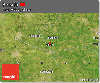 Satellite Map of Beisifa