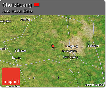 Satellite Map of Chuizhuang