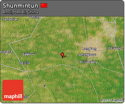 Satellite Map of Shunmintun