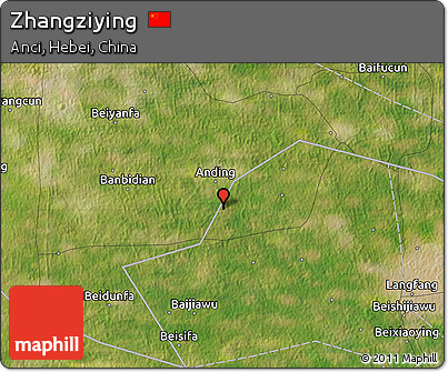 Satellite Map of Zhangziying