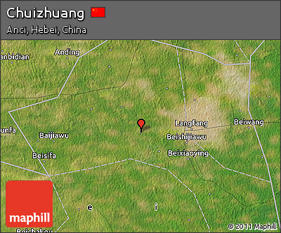 Satellite Map of Chuizhuang