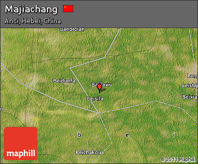 Satellite Map of Majiachang