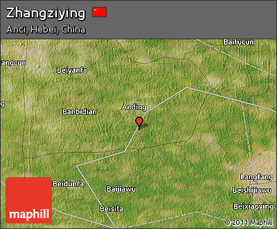 Satellite Map of Zhangziying