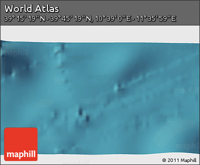 Satellite 3D Map of the Area around 39° 30' 19" N, 11° 7' 30" E