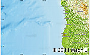 Physical Map of Fort Bragg