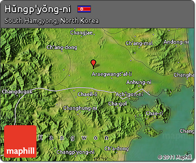 Satellite Map of Hŭngp'yŏng-ni