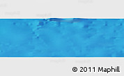 Physical Panoramic Map of the area around 39° 30' 19" N, 128° 16' 30" W
