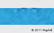 Shaded Relief Panoramic Map of the area around 39° 30' 19" N, 128° 16' 30" W