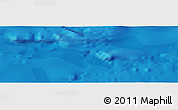 Political Panoramic Map of the area around 39° 30' 19" N, 135° 4' 29" W