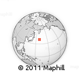 Outline Map of the Area around 39° 30' 19" N, 159° 1' 30" E, rectangular outline