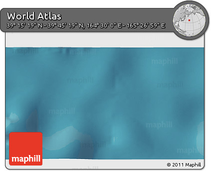 Satellite 3D Map of the Area around 39° 30' 19" N, 164° 58' 29" E