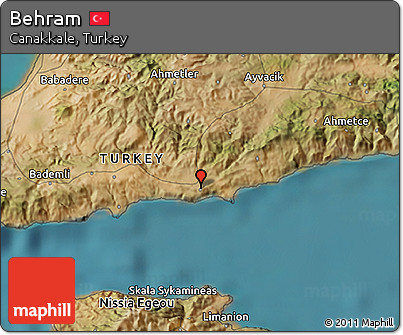 Satellite 3D Map of Behram