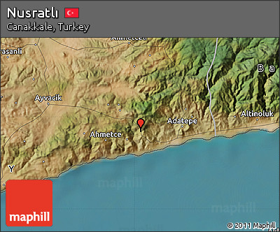 Satellite Map of Nusratlı
