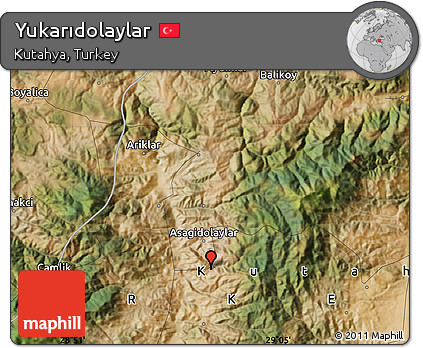Satellite Map of Yukarıdolaylar