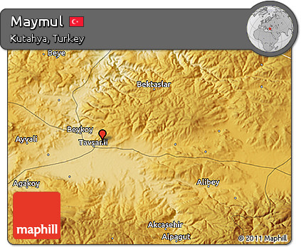 Physical 3D Map of Maymul