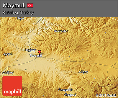 Physical 3D Map of Maymul
