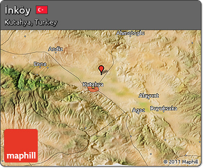 Satellite 3D Map of İnköy