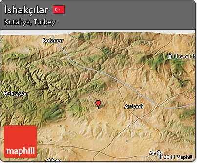 Satellite 3D Map of İshakçılar