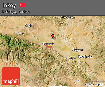 Satellite 3D Map of İnköy