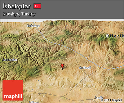 Satellite 3D Map of İshakçılar