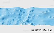 Physical Panoramic Map of the area around 39° 30' 19" N, 29° 40' 29" W