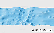 Shaded Relief Panoramic Map of the area around 39° 30' 19" N, 29° 40' 29" W