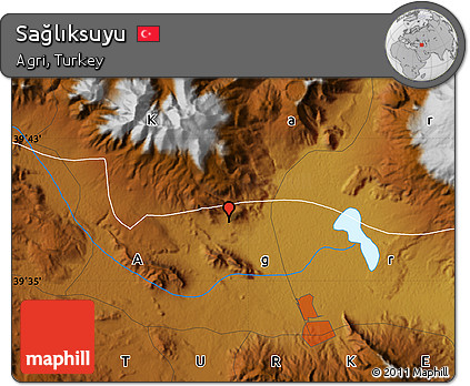 Physical Map of Sağlıksuyu