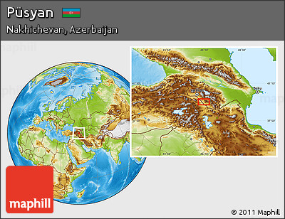 Physical Location Map of Püsyan