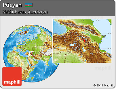 Physical Location Map of Püsyan